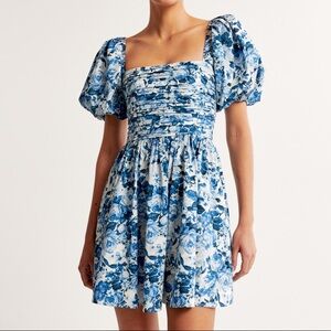 The A&F Emerson Waisted Poplin Mini Dress